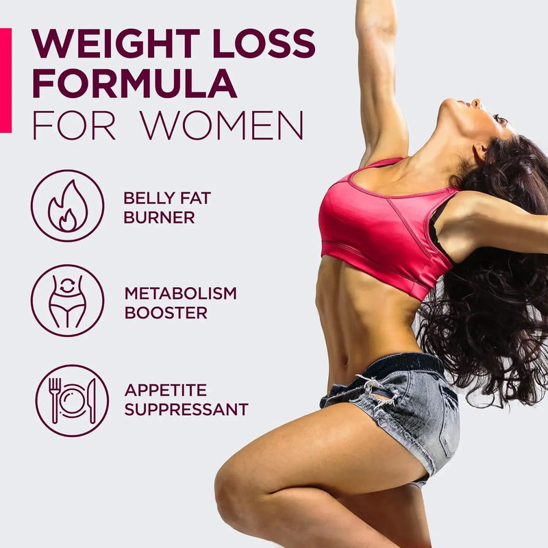 Maßgeschneiderter Fettverbrenner Flat Belly Slim Pillen Kapseln Stoffwechsel fördern Unterstützung Gewichtsverlust