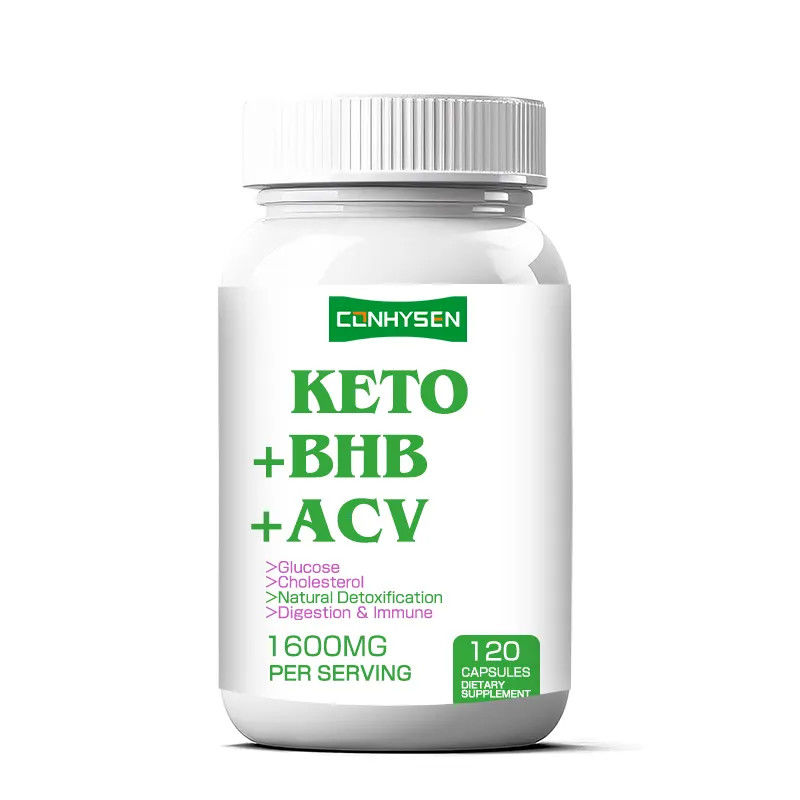 OEM ODM Keto Kapseln Gewichtsverlust Reich BHB ACV Unterstützung Körpermanagement Großhändler