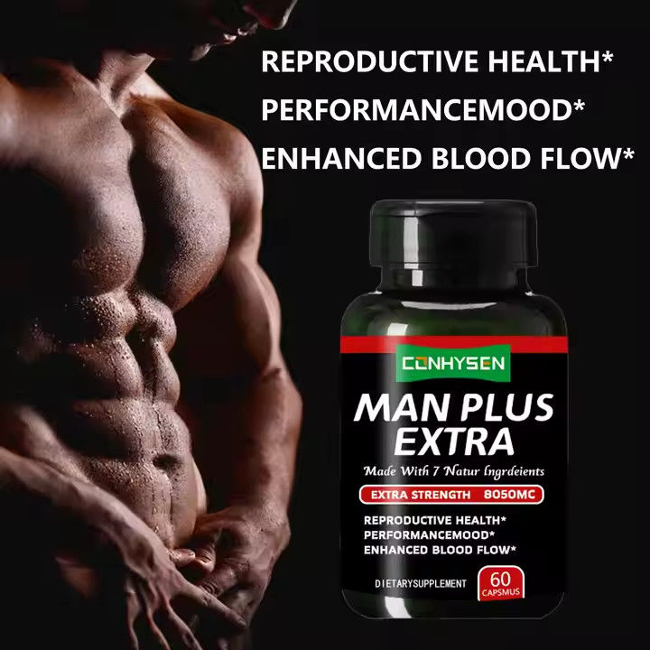 Private Label Mann Plus Extra Kapseln unterstützen die reproduktive Gesundheit