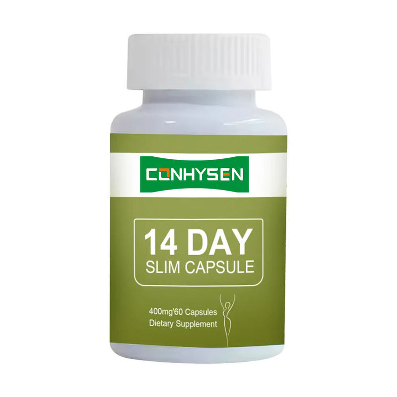 Private Label 14 Tage Abnehmen Kapseln Detox Schnell flacher Bauch mit Garcinia Cambogia Pillen