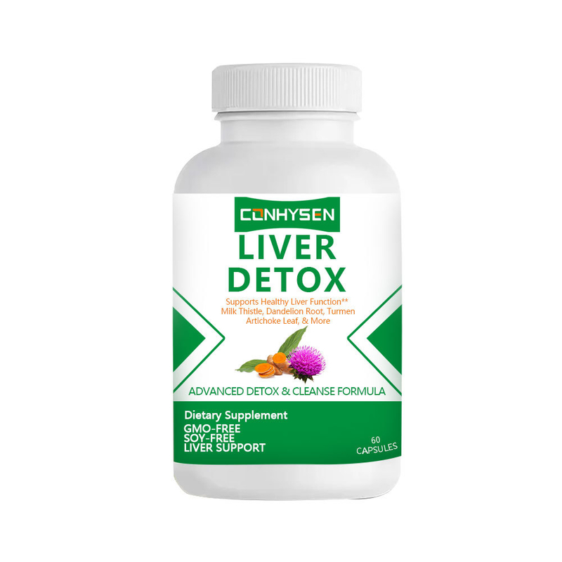 Schlankheitsprodukte Leber Detox Kapseln Unterstützen die Leberreinigungsfunktion Ohne Gentechnik