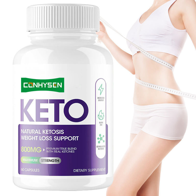 Großhandel Custom Keto Kapseln Unterstützung Gewichtsverlust für Erwachsene Keto Ergänzung Pillen