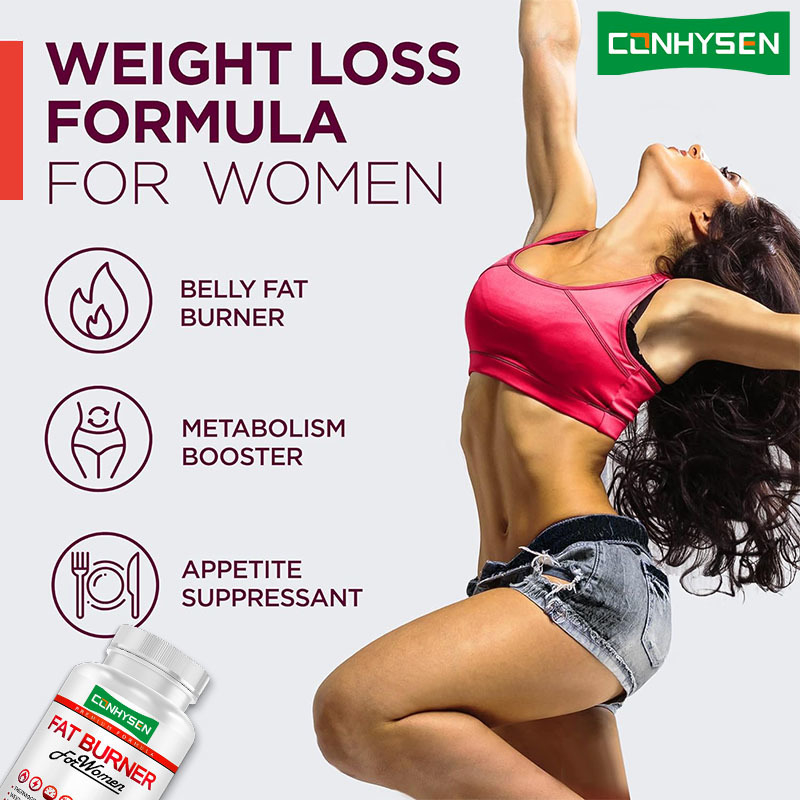Private Label Kohlenhydrat-Blocker für Frauen Appetitzügler Gewichtsmanagement und Bauchfettverbrennung Thermogener Fatburner