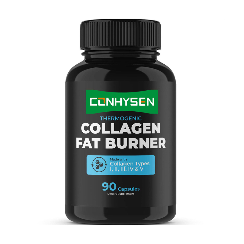Custom Multi-Kollagen Peptide Kapseln Fettverbrenner Nahrungsergänzungsmittel Appetit-Suppressant Pille für Erwachsene Anti-Aging-Kollagen-Pillen