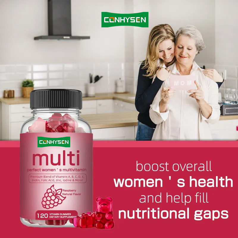 Multivitamin-Gummibärchen Vitamin B Biotin Frauen für Immunität Gesundheit Ergänzungsmittel für Vitamin C Gummis
