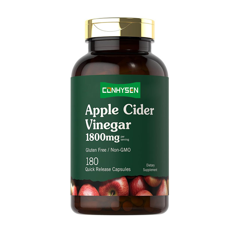 OEM Private Label Body Slimming ACV Pillen-Ergänzung mit Vitamin & Zink, organische Apfelessig-Kapseln
