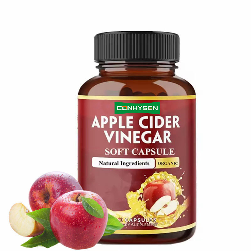 Wellbody OEM/ODM Private Label Fabrik Lieferung Halal Natur Biologische KETO Apfelessig Kapseln für Körper geformt