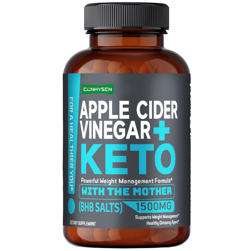 OEM ODM Keto Boost Apfelessig BHB Salze Kapseln für Fettverbrennung & Ketose Unterstützung-Ihr perfekter Keto Begleiter