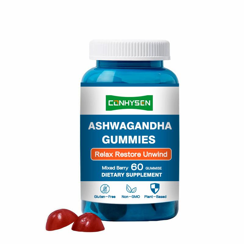 Ashwagandha-Gummis mit Vitamin D2 zur Immununterstützung, 18 Monate haltbar