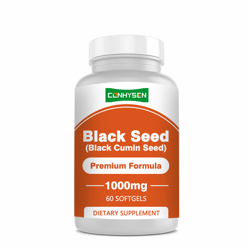 Schwarzkümmelöl Softgels 1000mg mit Omega-3 6 9 zur Unterstützung der Antioxidantien