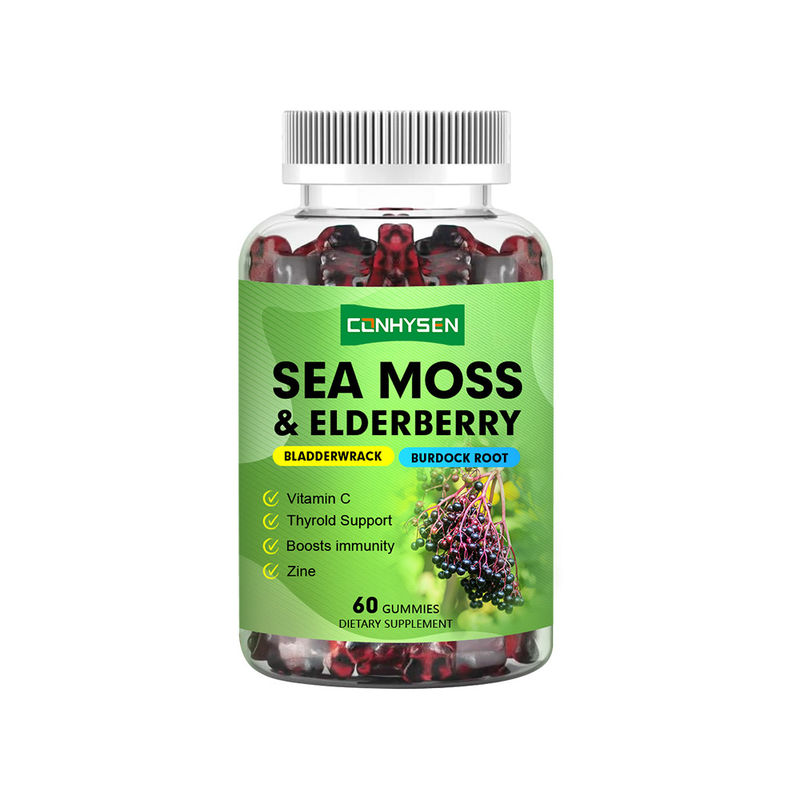 See Moos Gummis mit Vitamin C Zink Lieferant Fabrik für Antioxidationsmittel-Unterstützung