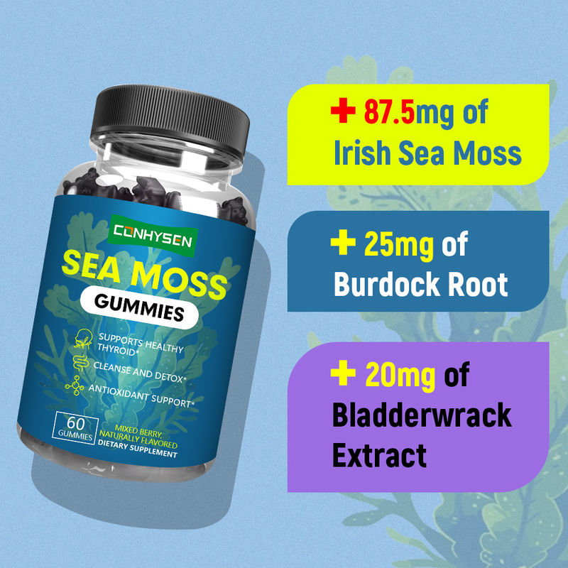 Biologische Gummibäume aus irischem Meeresmoos zur Reinigung und Entgiftung