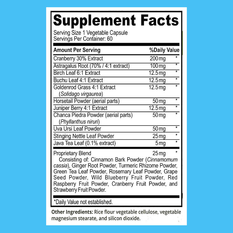 Großhandel Maßgeschneiderte Nierenreinigung Detox-Unterstützung Blase Gesundheit Harnweg Funktion Flüssigkeitsbilanz