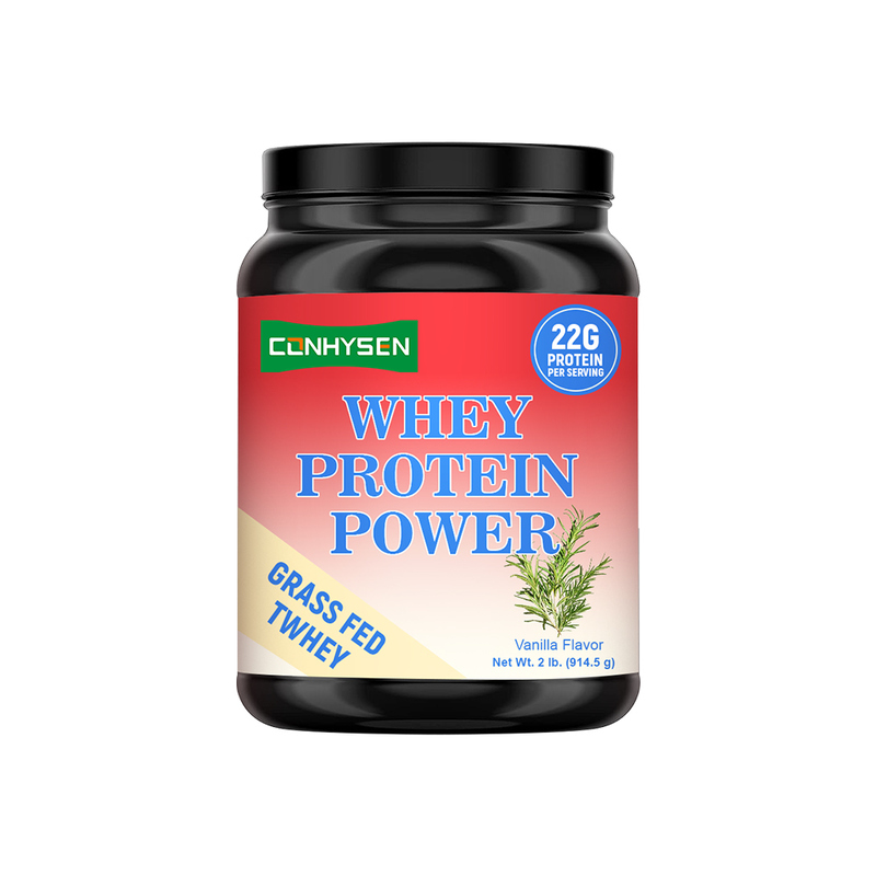 Whey Protein Power Grass Fed Tri Blend Protein Unterstützt Muskelwachstum Großhandel Custom