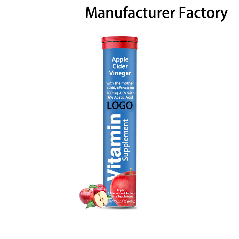 Fabrik Großhandel Apfelessig Brausetabletten Schlankheitsprodukte