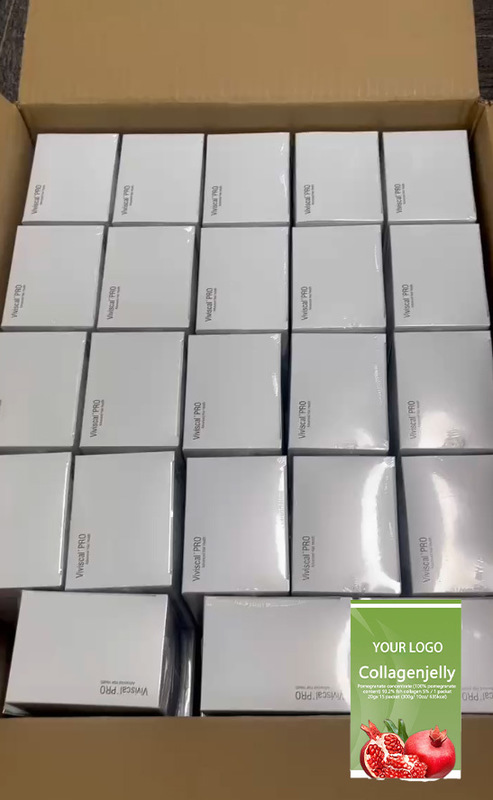 OEM ODM Schönheitsprodukte Hautaufhellung Vitamin C Glutathion Kollagen Geleestick