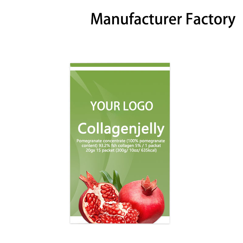 OEM ODM Schönheitsprodukte Hautaufhellung Vitamin C Glutathion Kollagen Geleestick