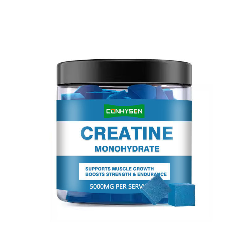 Individuelle Sport Creatin Monohydrat Gummibärchen Pre-Workout Muskelaufbau Pillen für Erwachsene Energie Steigerung Creatin Ergänzung