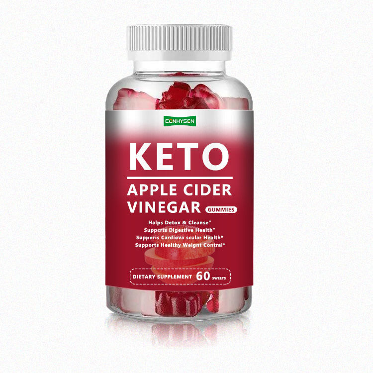 Hot Seller Private Label KETO Gummy Energy Fettverbrenner Schlankung Apfelcider Essig Keto Gummies KETO Gummies Null Zucker
