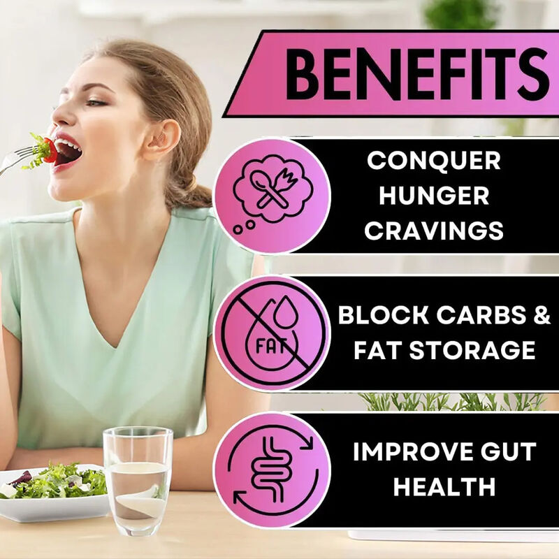 OEM gesunde Nahrungsmittelfaser Fettverbrenner Appetitunterdrücker Kapsel Pillen Abnehmen Frauen Appetitunterdrücker zur Gewichtsabnahme