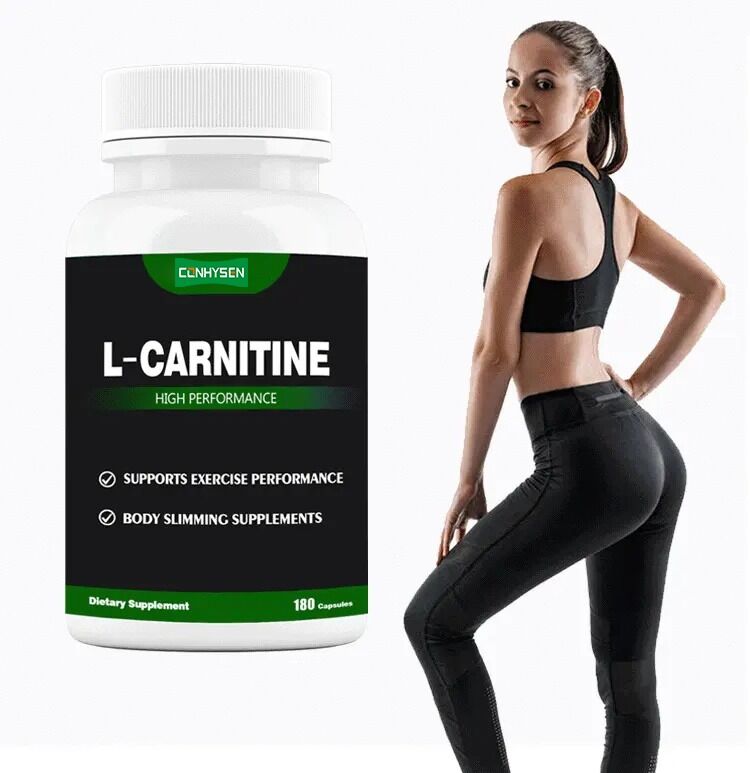 Private Label Nahrungsergänzungsmittel L-Carnitin Fumarat Lotusblatt Schlankheitsmittel Gewichtsverlust L-Carnitin Kapseln Ballaststoffe