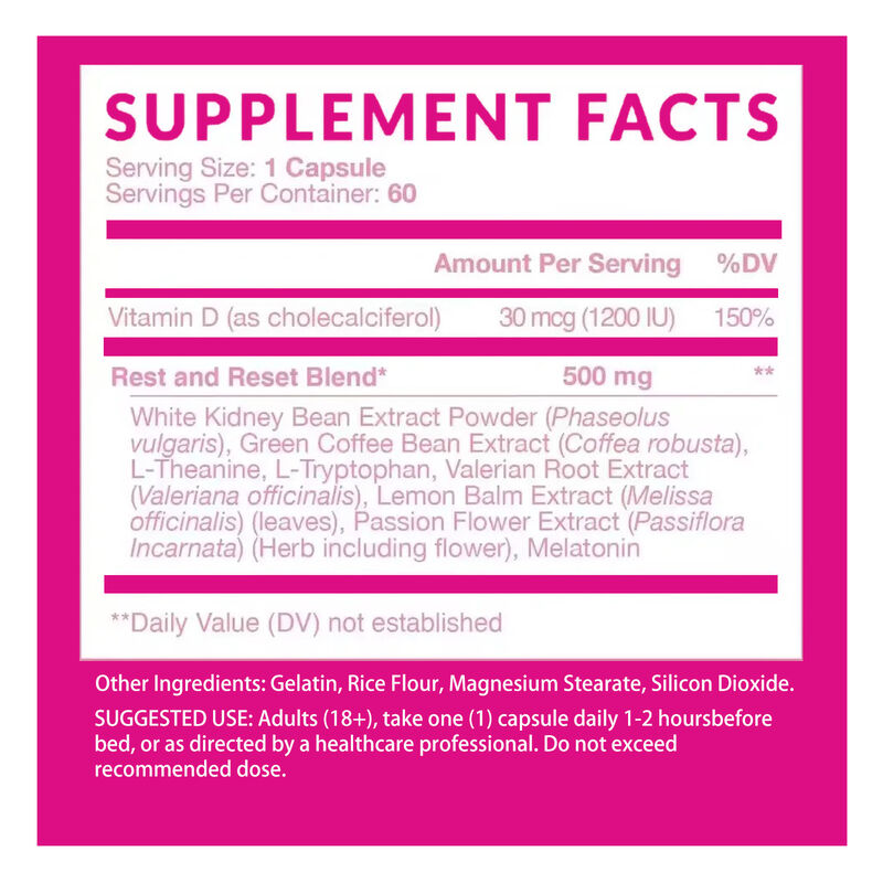 OEM Nachtzeit Fettverbrenner Kapseln Gewichtsverlust Kapseln Gesundheit Detox Reinigung Gewichtsverlust Appetit unterdrücken Stoffwechsel verstärken