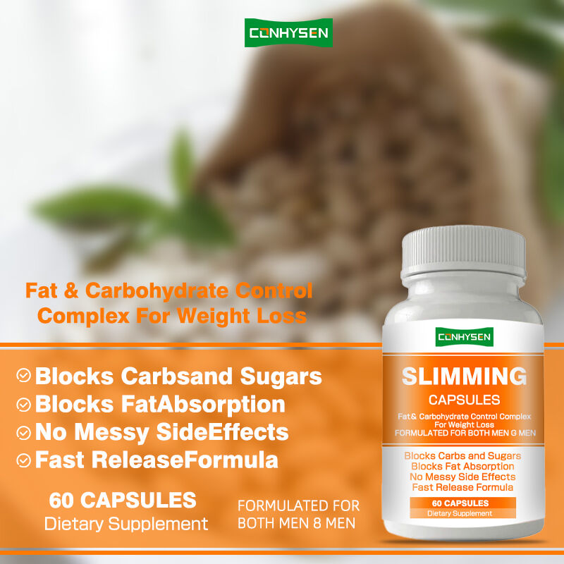 Individuell gemischte tägliche Kapseln zur Gewichtsreduktion mit weißem Kidneybohnenextrakt zur Unterstützung der Körperreinigung und Schlankheitskapseln