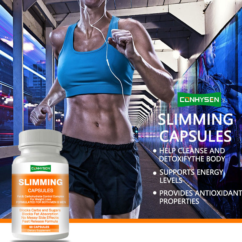 Individuell gemischte tägliche Kapseln zur Gewichtsreduktion mit weißem Kidneybohnenextrakt zur Unterstützung der Körperreinigung und Schlankheitskapseln