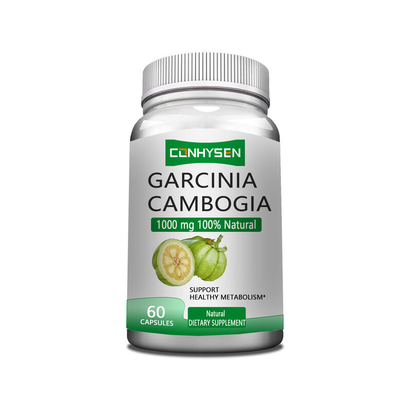 Private Label Garcinia Cambogia Kräuterpräparate Garcinia Cambogia Kapseln Unterstützen einen gesunden Stoffwechsel & Fördern eine bessere Stimmung