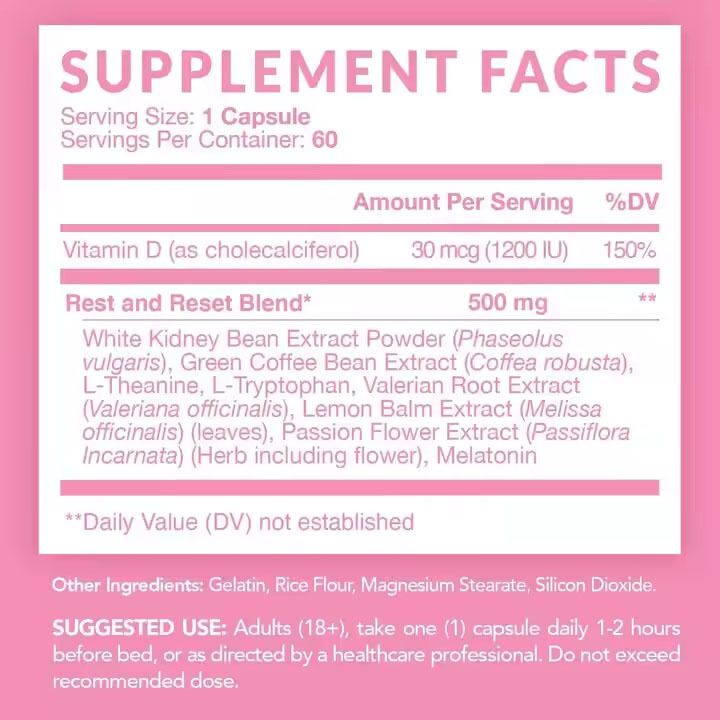 OEM/ODM Nacht-Fettverbrenner Weißer Bohnenextrakt Stoffwechsel anregen Frauen Muskelregeneration unterstützen Kapseln