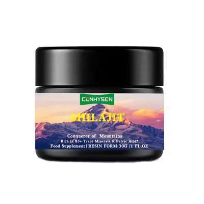 OEM Himalaya Shilajit Harz reich an Spurenmineralien Fulvinsäure stärkt das Immunsystem