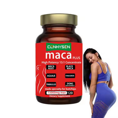 Maca pflanzliche weibliche Verstärkung Kapseln Hüftverstärkung für sexy Anziehung Gesundheit