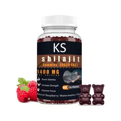 Zuckerfreie Shilajit Extrakt Gummies verbessert die Konzentration für Erwachsene Shilajit Gummies
