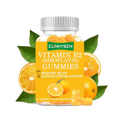 OEM ODM Vitamin B2 Kaugummi Hohe Riboflavin hilft Stress zu lindern Vitamin Kaugummi
