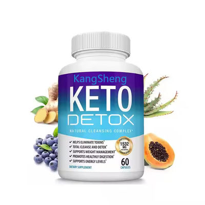 Maßgeschneiderte OEM Keto Detox Kapseln Gewichtsverlust organische Abnehmen Pillen