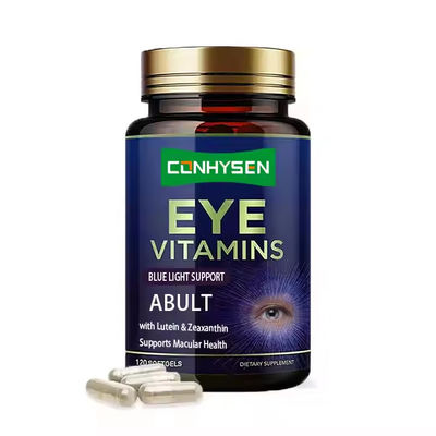 Augenvitamine Kapseln Lutein Zeaxanthin Vitamin C Ergänzung unterstützt Sehgesundheit