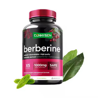 Berberin Kapseln Ergänzungen Stoffwechsel Verdauungsgesundheit verbessern Bittere Melone
