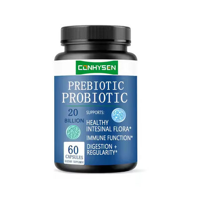 Präbiotische Kapseln Top Probiotika pflanzliche Nahrungsergänzungsmittel Kapseln Darmmikrobiom und Verdauung