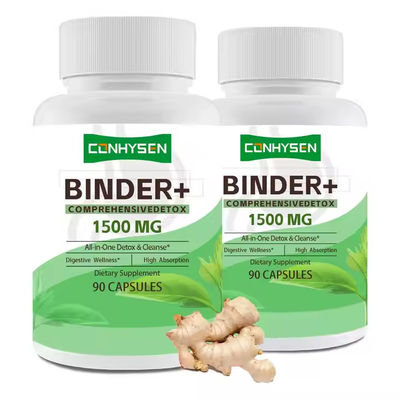 Bindemittel Ergänzung Kapseln Unterstützung der Leberfunktion Gesundheit Entgiftung Reinigung Verdauung