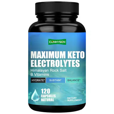 Elektrolyte Kapseln Energiemanagement steigern Keto Elektrolyte Ergänzungen OEM