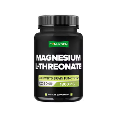 Magnesium L-Threonat Supplement Kapseln unterstützt die Gehirnfunktion