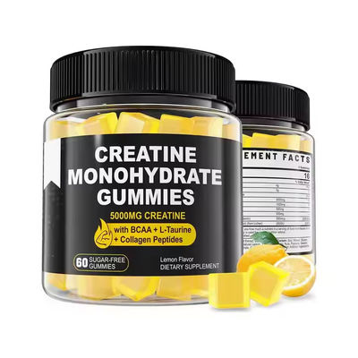 Private Label Kreatin Monohydrat Kaugummi Muskelkraft Vor-Training Kaugummi