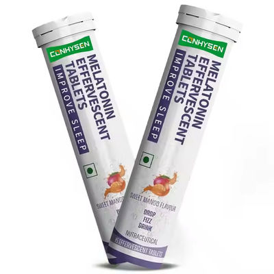 OEM Melatonin Efferveszente Tabletten zur Verbesserung des Tiefen- und Erholungsschlafes
