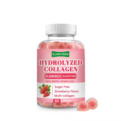 Hydrolysiertes Kollagen-Präparat Kaugummi mit Biotin Vitamin Zink stärken die Knochengesundheit