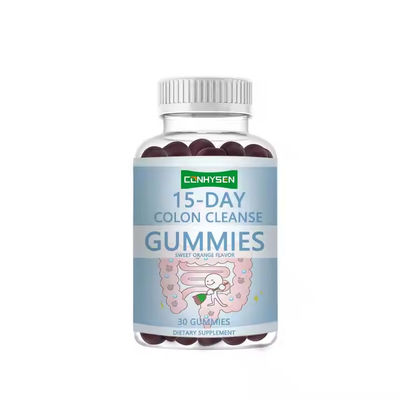 15 Tage Darmreinigung Gummies Beruhigen Blähungen Linderung Verstopfung Nahrungsergänzungsmittel Lieferant