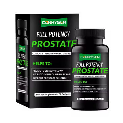 OEM Saw Palmetto Prostata Softgels für Männer fördert die Gesundheit des Urinflusses