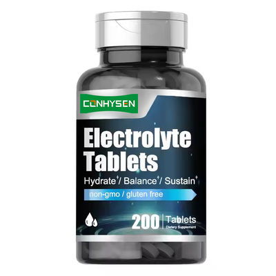Private Label Efferveszente Elektrolyttabletten für die Elektrolytbilanz tägliche Ergänzung