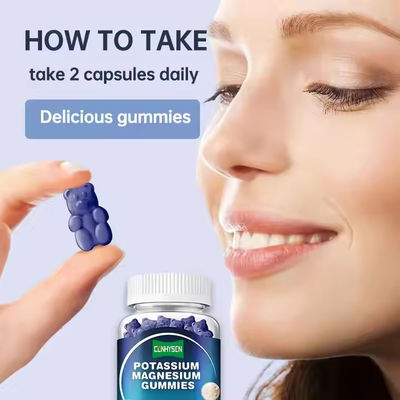 Magnesium- und Kaliumgummies fördern die Knochenbildung 2,5-3 g/Gummy