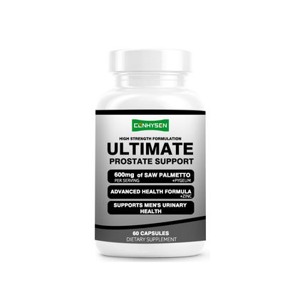 Fabrik-Anpassung Ultimate Prostata Kapseln 600mg Saw Palmetto Reduzieren Haarausfall