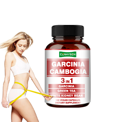 Fabrik-direkte Garcinia Cambogia Kapseln mit weißen Nierenbohnen unterstützt Stärke Abnehmen Produkte